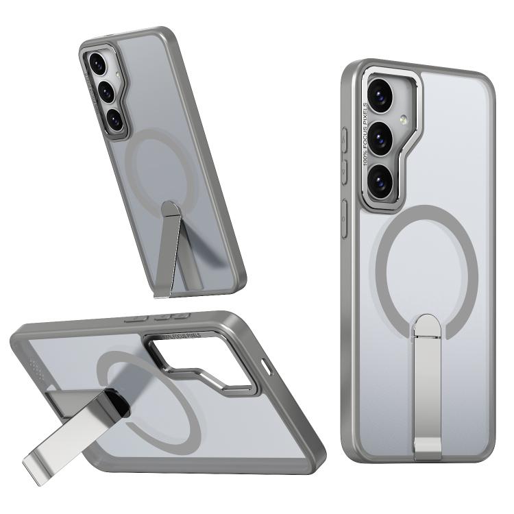 Custodia per telefono MagSafe in TPU + PC Star Shine Series con supporto pieghevole, For Samsung Galaxy S26+ 5G, For Samsung Galaxy S26 Ultra 5G, For Samsung Galaxy S26 5G, For Samsung Galaxy S25 FE 5G