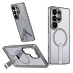 Custodia per telefono MagSafe in TPU + PC Star Shine Series con supporto pieghevole, For Samsung Galaxy S26+ 5G, For Samsung Galaxy S26 Ultra 5G, For Samsung Galaxy S26 5G, For Samsung Galaxy S25 FE 5G