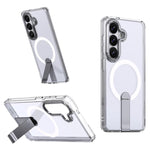 Custodia per telefono MagSafe in TPU + PC Star Shine Series con supporto pieghevole, For Samsung Galaxy S26+ 5G, For Samsung Galaxy S26 Ultra 5G, For Samsung Galaxy S26 5G, For Samsung Galaxy S25 FE 5G