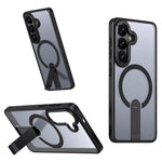 Custodia per telefono MagSafe in TPU + PC Star Shine Series con supporto pieghevole, For Samsung Galaxy S26+ 5G, For Samsung Galaxy S26 Ultra 5G, For Samsung Galaxy S26 5G, For Samsung Galaxy S25 FE 5G