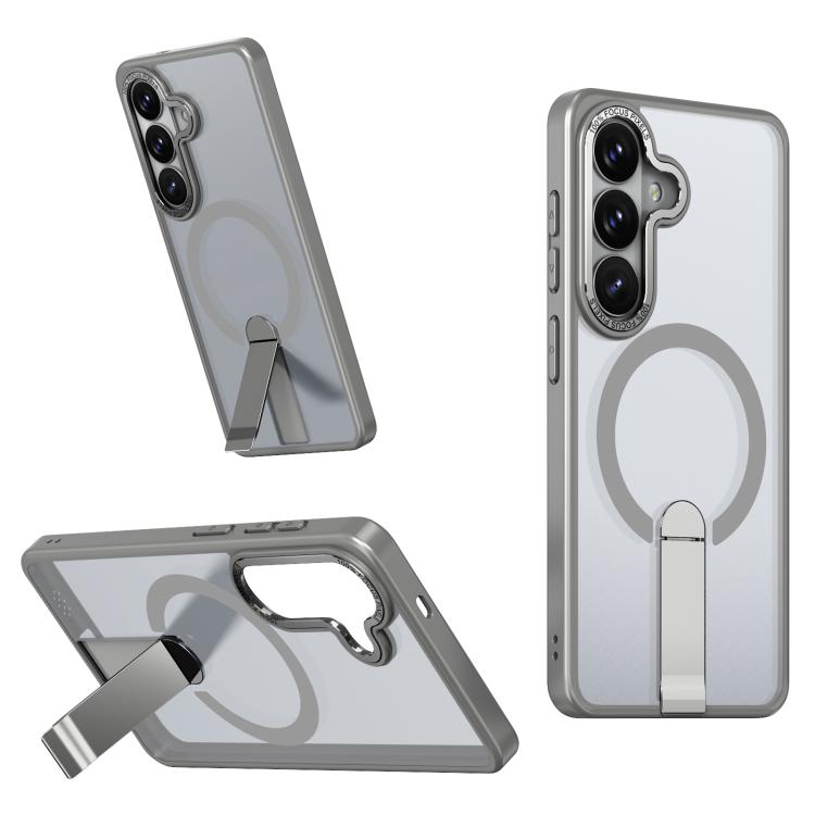 Custodia per telefono MagSafe in TPU + PC Star Shine Series con supporto pieghevole, For Samsung Galaxy S26+ 5G, For Samsung Galaxy S26 Ultra 5G, For Samsung Galaxy S26 5G, For Samsung Galaxy S25 FE 5G