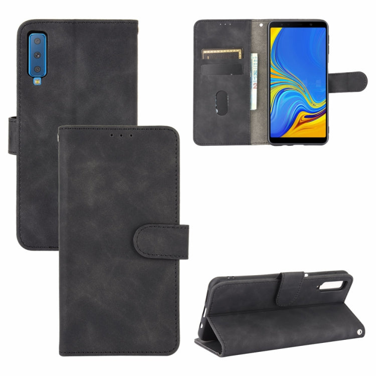 Custodia portafoglio in pelle PU per Samsung Galaxy A7 (2018)