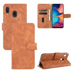 Custodia portafoglio in pelle PU per Samsung Galaxy A7 (2018)