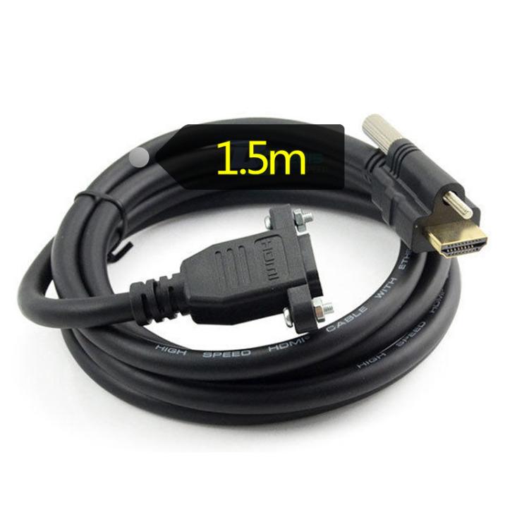 Cavo di prolunga HD da HDMI a HDMI pannello fisso, lunghezza: 1,5 m, HDMI to HDMI, Length: 1.5m