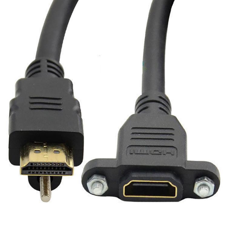 Cavo di prolunga HD da HDMI a HDMI pannello fisso, lunghezza: 1,5 m, HDMI to HDMI, Length: 1.5m