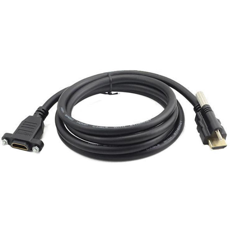 Cavo di prolunga HD da HDMI a HDMI pannello fisso, lunghezza: 1,5 m, HDMI to HDMI, Length: 1.5m