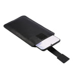 Ultra-sottile Semplice Coulisse Piatto Orizzontale Appeso Marsupio Custodia in pelle per telefono, adatta per smartphone da 4,7-5,2 pollici, For 4.7-5.2 inch