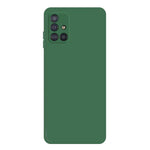 Custodia per telefono in silicone liquido imitazione, For Samsung Galaxy A51 4G, For Samsung Galaxy A70