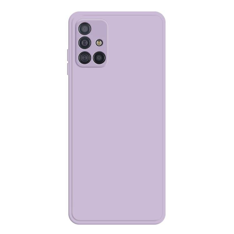 Custodia per telefono in silicone liquido imitazione, For Samsung Galaxy A51 4G, For Samsung Galaxy A70