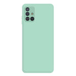 Custodia per telefono in silicone liquido imitazione, For Samsung Galaxy A51 4G, For Samsung Galaxy A70