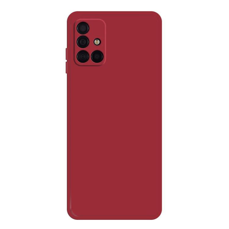 Custodia per telefono in silicone liquido imitazione, For Samsung Galaxy A51 4G, For Samsung Galaxy A70