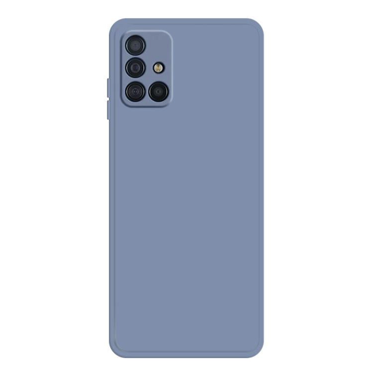 Custodia per telefono in silicone liquido imitazione, For Samsung Galaxy A51 4G, For Samsung Galaxy A70