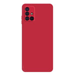 Custodia per telefono in silicone liquido imitazione, For Samsung Galaxy A51 4G, For Samsung Galaxy A70