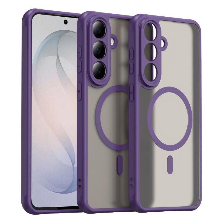 Custodia per telefono Magsafe in TPU ibrida per PC e Fan Dun Series, con finitura satinata, For Galaxy S26 FE 5G, For Galaxy S26+ 5G, For Samsung Galaxy S26 Edge 5G, For Samsung Galaxy S26 Ultra 5G, For Samsung Galaxy S26 5G, For Samsung Galaxy S25 FE 5G
