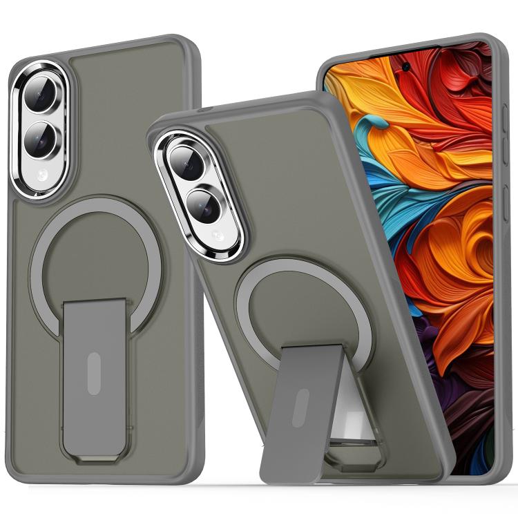 Custodia per telefono con supporto MagSafe in TPU ibrido acrilico, For Samsung Galaxy S26 Ultra 5G, For Samsung Galaxy S25 Edge 5G, For Samsung Galaxy S25 Ultra 5G