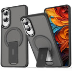 Custodia per telefono con supporto MagSafe in TPU ibrido acrilico, For Samsung Galaxy S26 Ultra 5G, For Samsung Galaxy S25 Edge 5G, For Samsung Galaxy S25 Ultra 5G