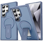 Custodia per telefono con supporto MagSafe in TPU ibrido acrilico, For Samsung Galaxy S26 Ultra 5G, For Samsung Galaxy S25 Edge 5G, For Samsung Galaxy S25 Ultra 5G