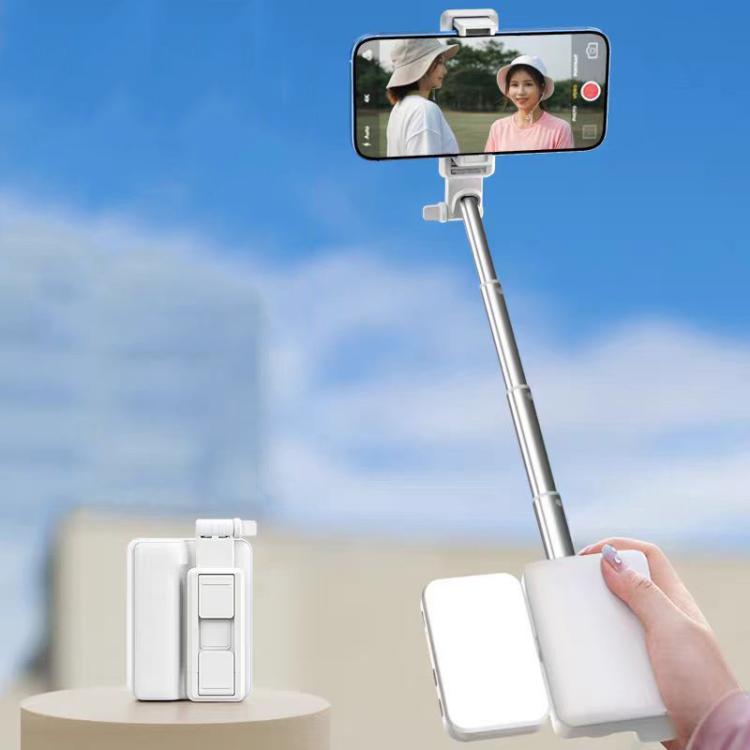 Monopiede selfie Bluetooth con luce di riempimento E6