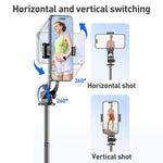 Lenovo Thinkplus H1V Selfie Stick Bluetooth 1,3 m