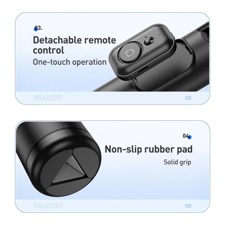 Lenovo Thinkplus H1V Premium Lega di alluminio Bluetooth Selfie Stick, 1,3 m