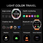 X7 1.51 pollici IPS Screen Bluetooth Smart Watch supporta il monitoraggio della salute