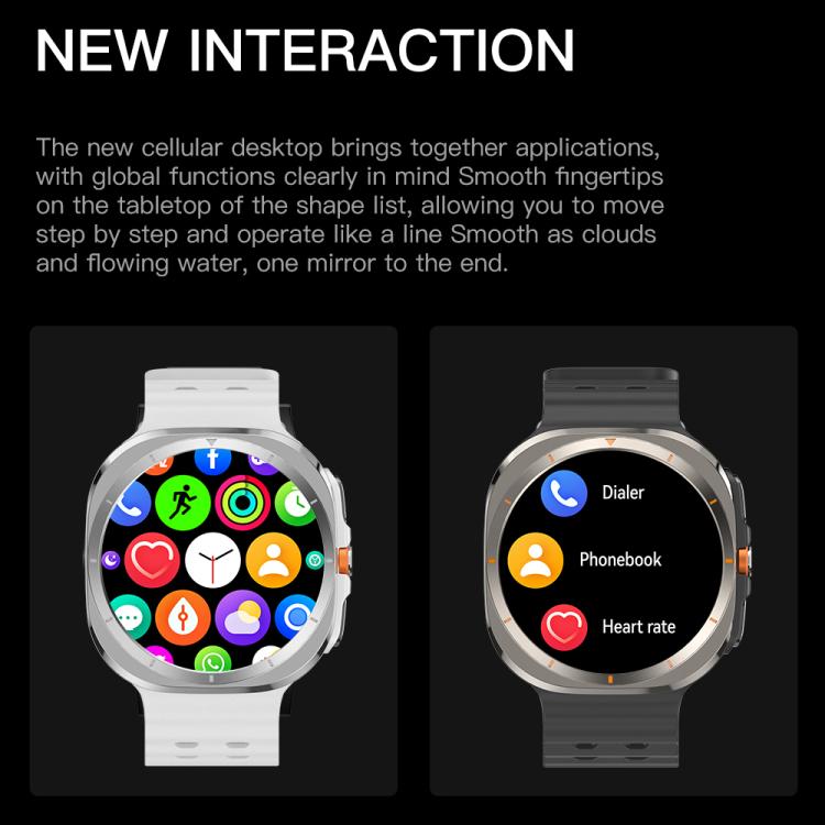 X7 1.51 pollici IPS Screen Bluetooth Smart Watch supporta il monitoraggio della salute