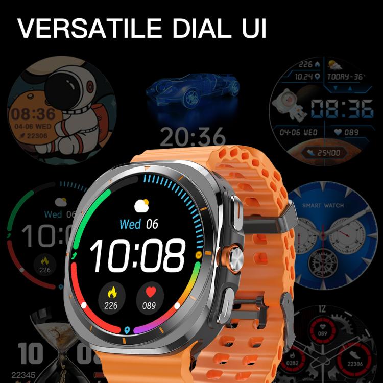 X7 1.51 pollici IPS Screen Bluetooth Smart Watch supporta il monitoraggio della salute
