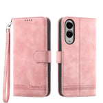Custodia per telefono in pelle PU ibrida TPU Dream Line Dierfeng, For Galaxy S26 5G, For Galaxy S25 FE 5G, For Galaxy S25 Edge 5G