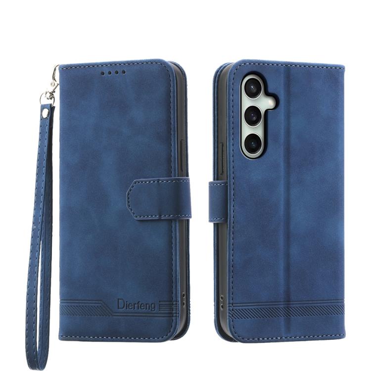 Custodia per telefono in pelle PU ibrida TPU Dream Line Dierfeng, For Galaxy S26 5G, For Galaxy S25 FE 5G, For Galaxy S25 Edge 5G