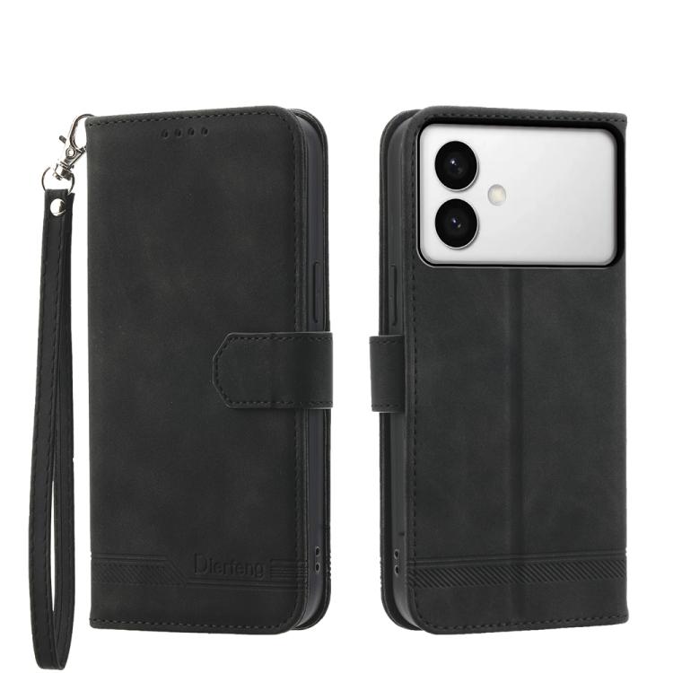 Custodia per telefono in pelle PU ibrida TPU Dream Line Dierfeng, For Galaxy S26 FE 5G, For Galaxy S26+ 5G, For Galaxy S26 Edge 5G, For Galaxy S26 Ultra 5G