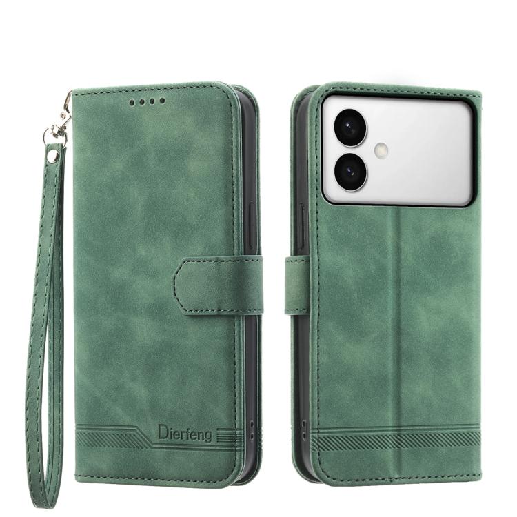 Custodia per telefono in pelle PU ibrida TPU Dream Line Dierfeng, For Galaxy S26 FE 5G, For Galaxy S26+ 5G, For Galaxy S26 Edge 5G, For Galaxy S26 Ultra 5G