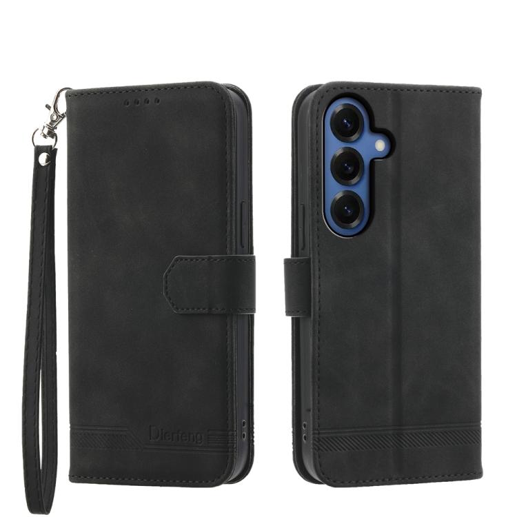 Custodia per telefono in pelle PU ibrida TPU Dream Line Dierfeng, For Galaxy S26 FE 5G, For Galaxy S26+ 5G, For Galaxy S26 Edge 5G, For Galaxy S26 Ultra 5G