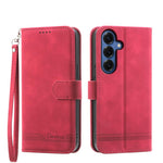 Custodia per telefono in pelle PU ibrida TPU Dream Line Dierfeng, For Galaxy S26 FE 5G, For Galaxy S26+ 5G, For Galaxy S26 Edge 5G, For Galaxy S26 Ultra 5G