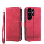 Custodia per telefono in pelle PU ibrida TPU Dream Line Dierfeng, For Galaxy S26 FE 5G, For Galaxy S26+ 5G, For Galaxy S26 Edge 5G, For Galaxy S26 Ultra 5G