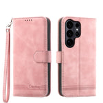 Custodia per telefono in pelle PU ibrida TPU Dream Line Dierfeng, For Galaxy S26 FE 5G, For Galaxy S26+ 5G, For Galaxy S26 Edge 5G, For Galaxy S26 Ultra 5G