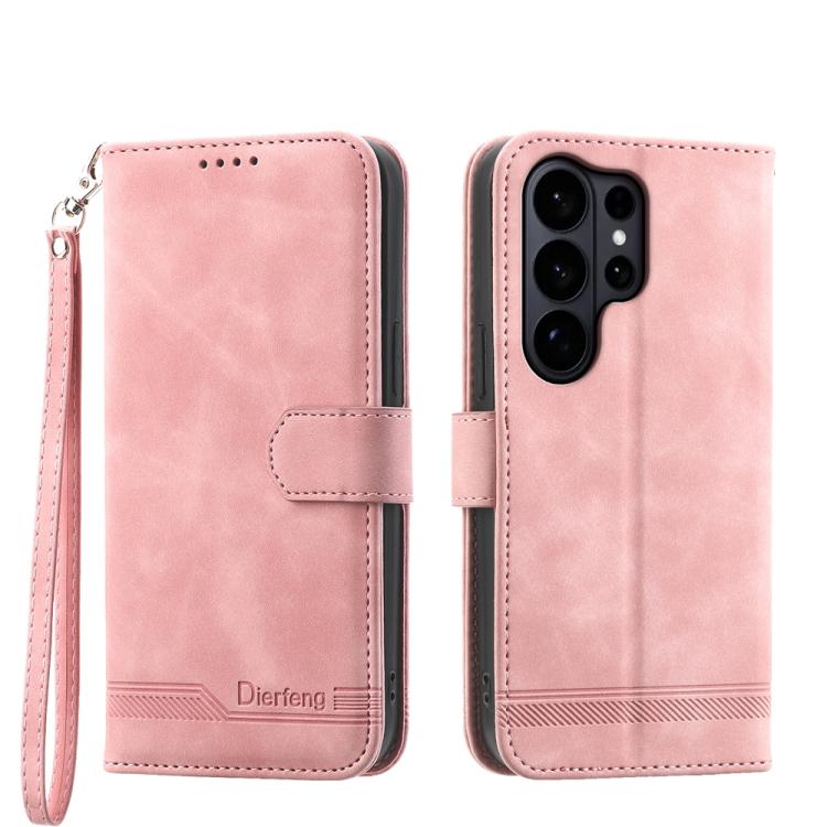 Custodia per telefono in pelle PU ibrida TPU Dream Line Dierfeng, For Galaxy S26 FE 5G, For Galaxy S26+ 5G, For Galaxy S26 Edge 5G, For Galaxy S26 Ultra 5G