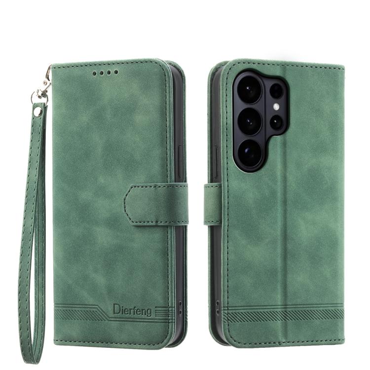 Custodia per telefono in pelle PU ibrida TPU Dream Line Dierfeng, For Galaxy S26 FE 5G, For Galaxy S26+ 5G, For Galaxy S26 Edge 5G, For Galaxy S26 Ultra 5G