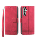 Custodia per telefono in pelle PU ibrida TPU Dream Line Dierfeng, For Galaxy S26 FE 5G, For Galaxy S26+ 5G, For Galaxy S26 Edge 5G, For Galaxy S26 Ultra 5G