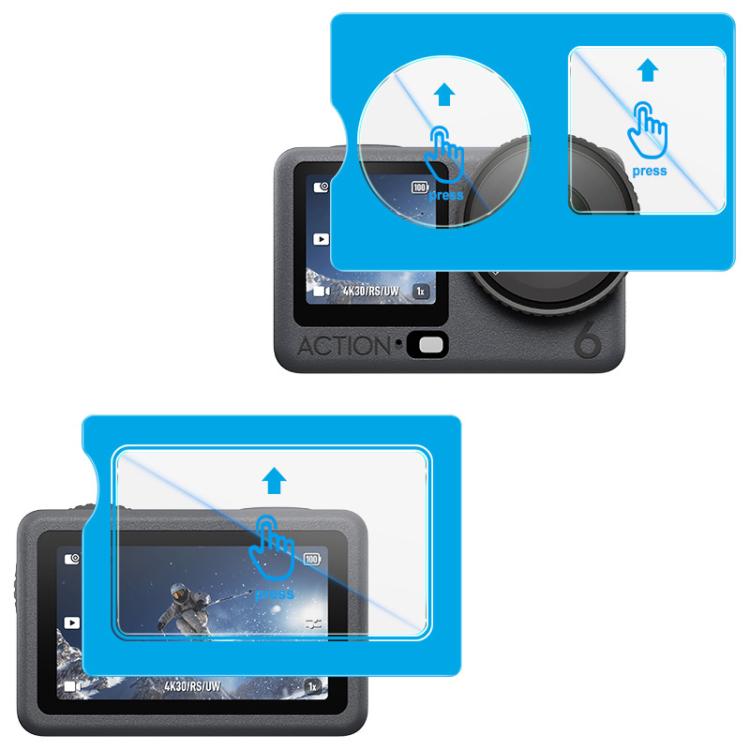 Pellicola in vetro temperato per DJI Osmo Pocket 4