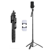 Selfie stick Bluetooth Lenovo Thinkplus H18L con luci dual fill