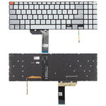 Tastiera retroilluminata per laptop Asus Vivobook Pro 15X OLED K6501 M6501 (versione USA), K6501 (Black), K6501 (White)