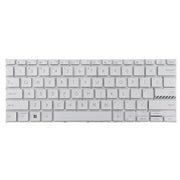 Tastiera per laptop versione USA per Asus VivoBook 14 Pro X1402 M1402 D1402 F1402 X1403Z X1402Z, X1402 (Silver)