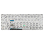 Tastiera per laptop versione USA per Asus VivoBook 14 Pro X1402 M1402 D1402 F1402 X1403Z X1402Z, X1402 (Silver)