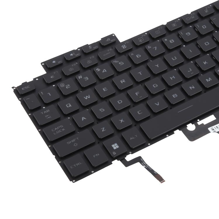 Tastiera retroilluminata per laptop Asus ROG Flow X13 GV302 2023 GV302XV GV302XU (versione USA)., GV302