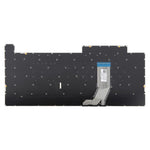 Tastiera per laptop retroilluminata RGB versione USA per Asus ROG Strix Scar G512 G512LV G512LW G512LI, G512 (Black)
