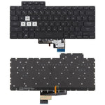 Tastiera retroilluminata per laptop Asus TUF Air FX516 FX516P FX516PR FX516PM FA516 (versione USA), FX516