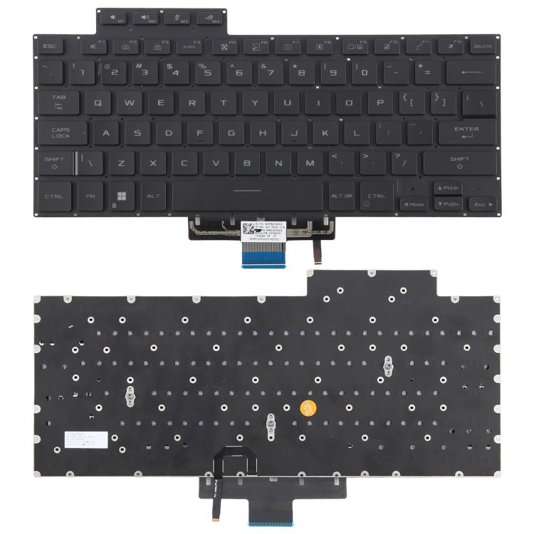 Tastiera retroilluminata per laptop Asus Zephyrus ROG 16 G16 GA503 15 GU603 GU603H, versione USA., G16