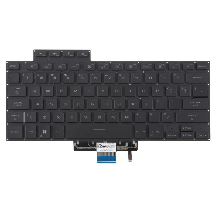 Tastiera retroilluminata per laptop Asus Zephyrus ROG 16 G16 GA503 15 GU603 GU603H, versione USA., G16