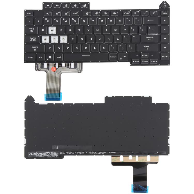Tastiera retroilluminata USA per Asus ROG Strix G15 G513