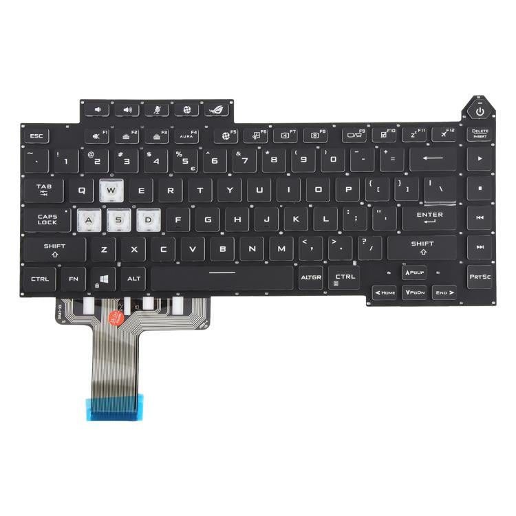 Tastiera retroilluminata USA per Asus ROG Strix G15 G513